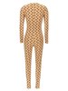 MARINE SERRE Moon Printed Catsuit - Beige - Thumbnail 2