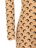 MARINE SERRE Moon Printed Catsuit - Beige - Thumbnail 4