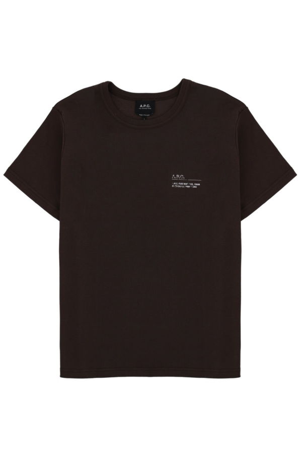 A.P.C. Niclas T-Shirt - Brown