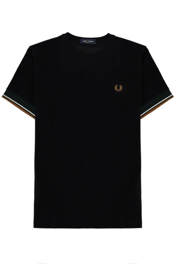 Fred Perry Logo T-Shirt - Black