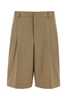 Ami Alexandre Mattiussi Cotton Bermuda Shorts - Dove Grey - Thumbnail 1