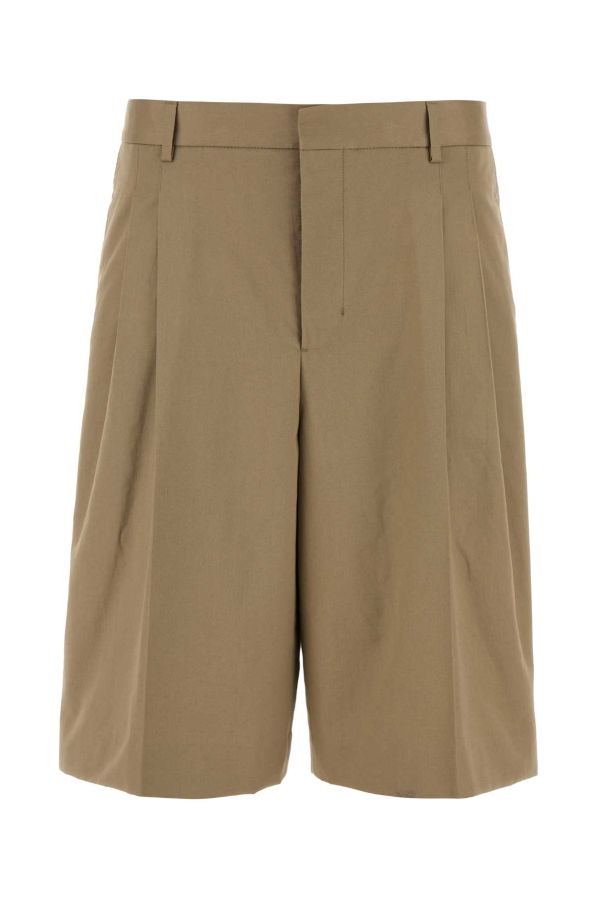 Ami Alexandre Mattiussi Cotton Bermuda Shorts - Dove Grey
