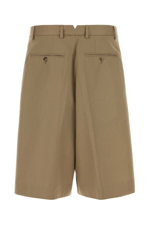 Ami Alexandre Mattiussi Cotton Bermuda Shorts - Dove Grey