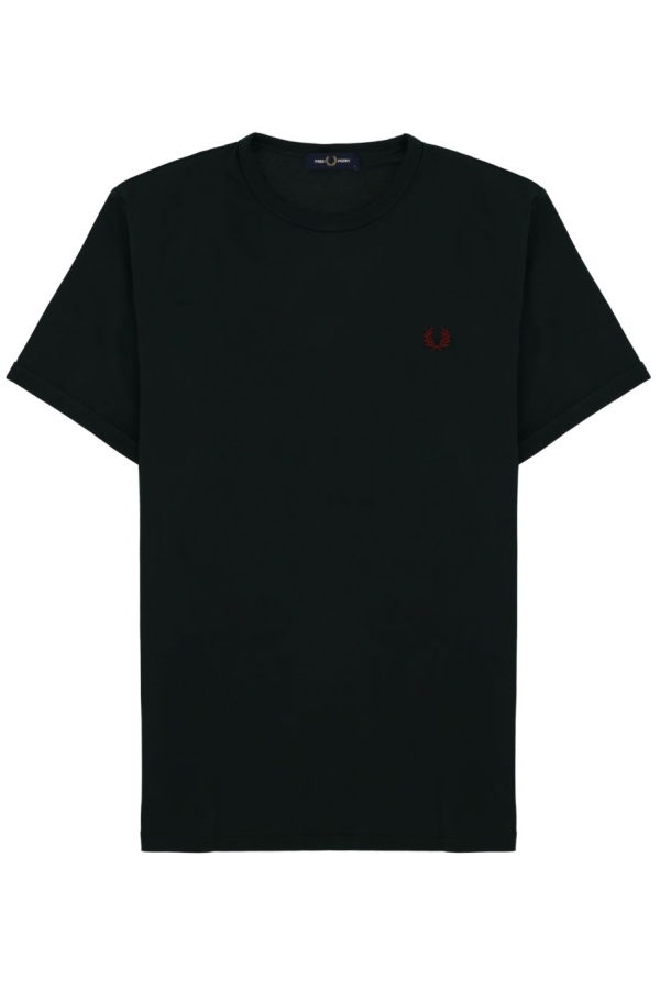 Fred Perry T-Shirt With Logo T-Shirt - Green