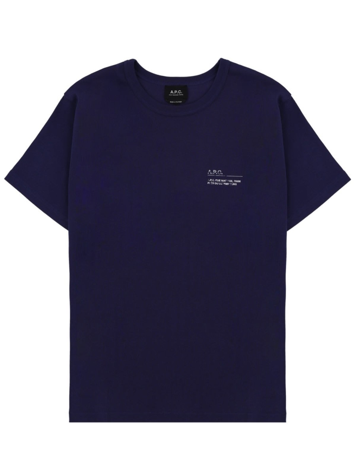 A.P.C. Niclas T-Shirt - Blue - Image 1 of 2