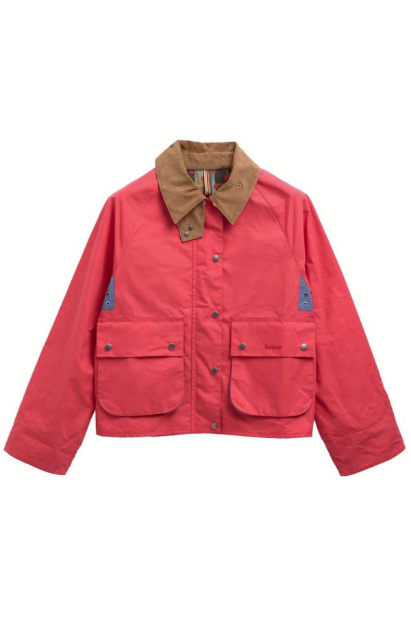 PAUL SMITH Spey Paul Smith X Barbour Jacket - Red