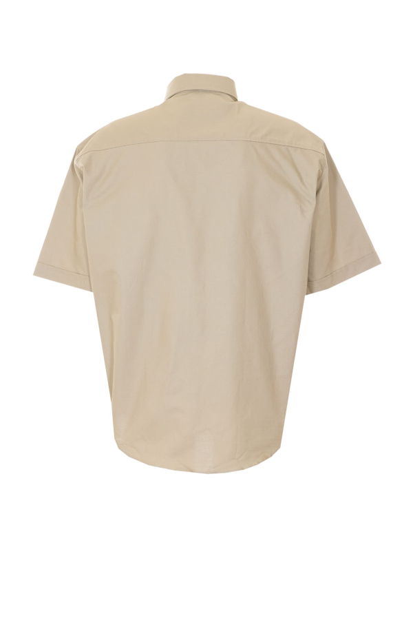 Ami Alexandre Mattiussi Ami De Coeur Boxy Fit Shirt - Beige