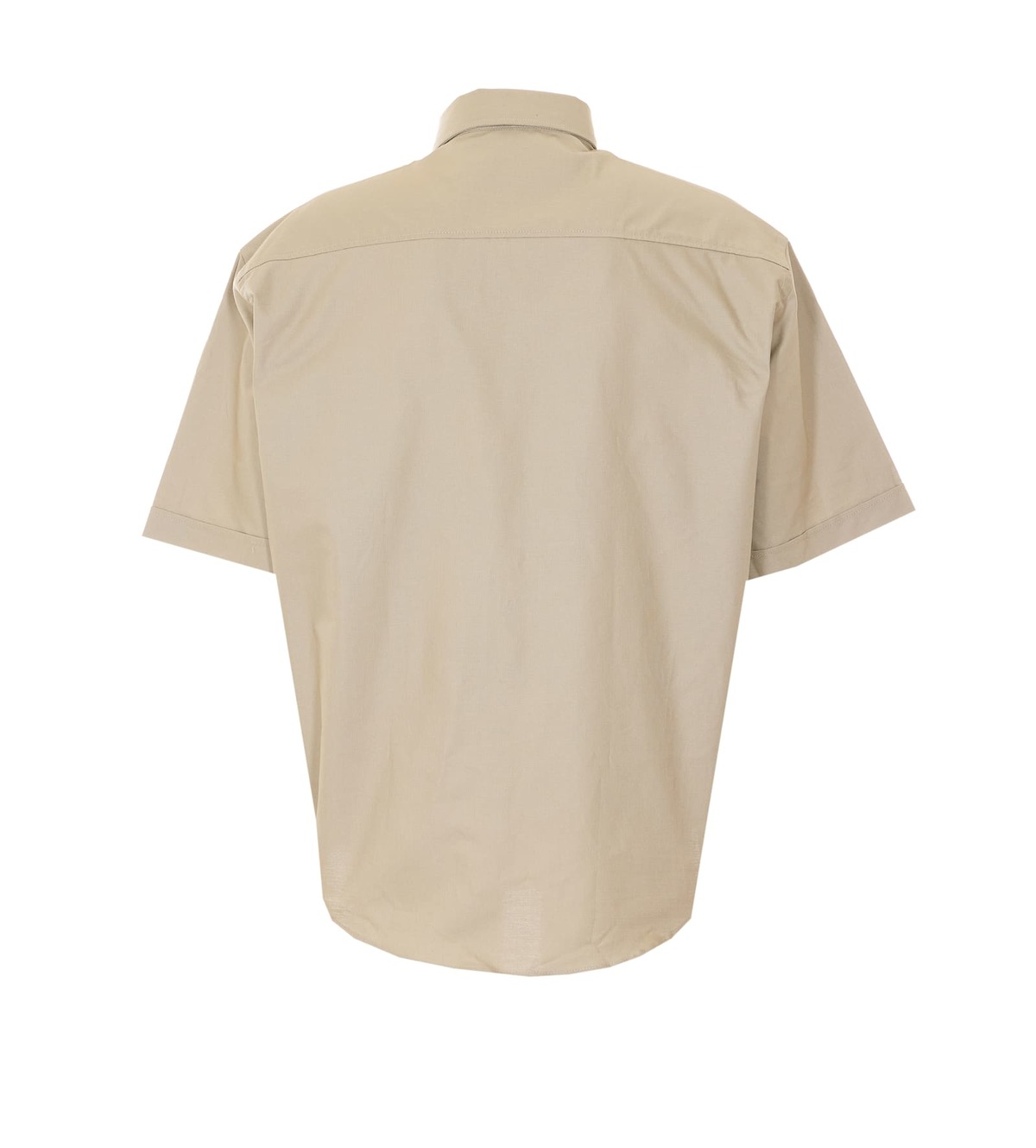 Ami Alexandre Mattiussi Ami De Coeur Boxy Fit Shirt - Beige - Image 2 of 4