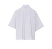 MM6 Maison Margiela Oversize Cropped Shirt - Gray - Thumbnail 2