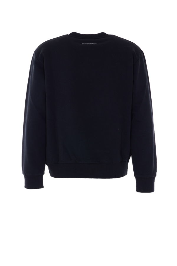 MM6 Maison Margiela Spray Logo Sweatshirt - Black