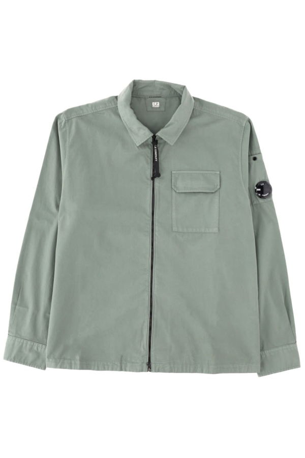 C.P. Company Zippered Overshirt Jacket - Yellow