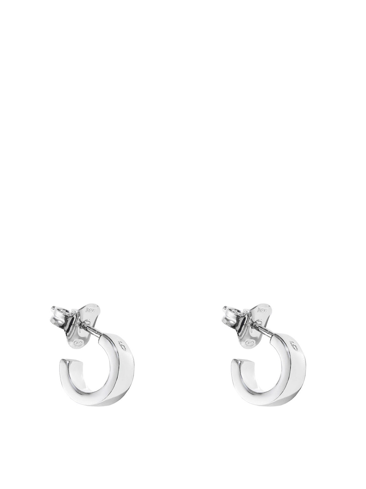 MM6 Maison Margiela Earrings - Silver - Image 1 of 2