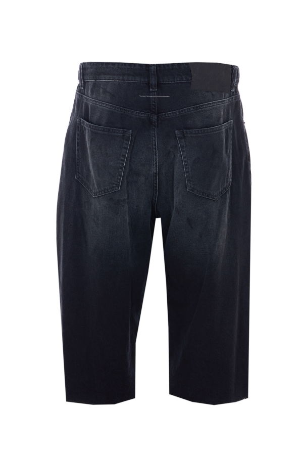 MM6 Maison Margiela Denim Shorts - Blue