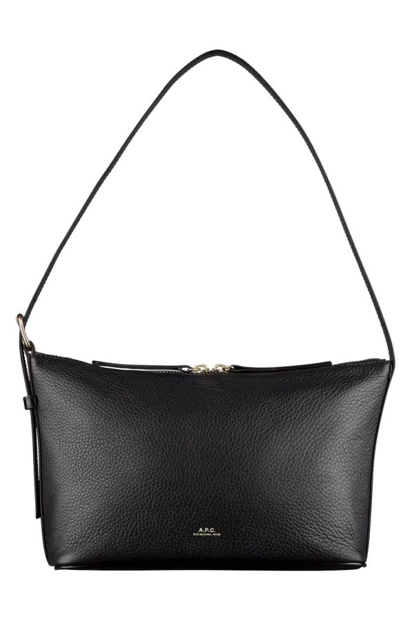 A.P.C. Vera Shoulder Bag - Black