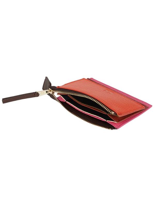 PAUL SMITH Concertina Card Holder - Orange