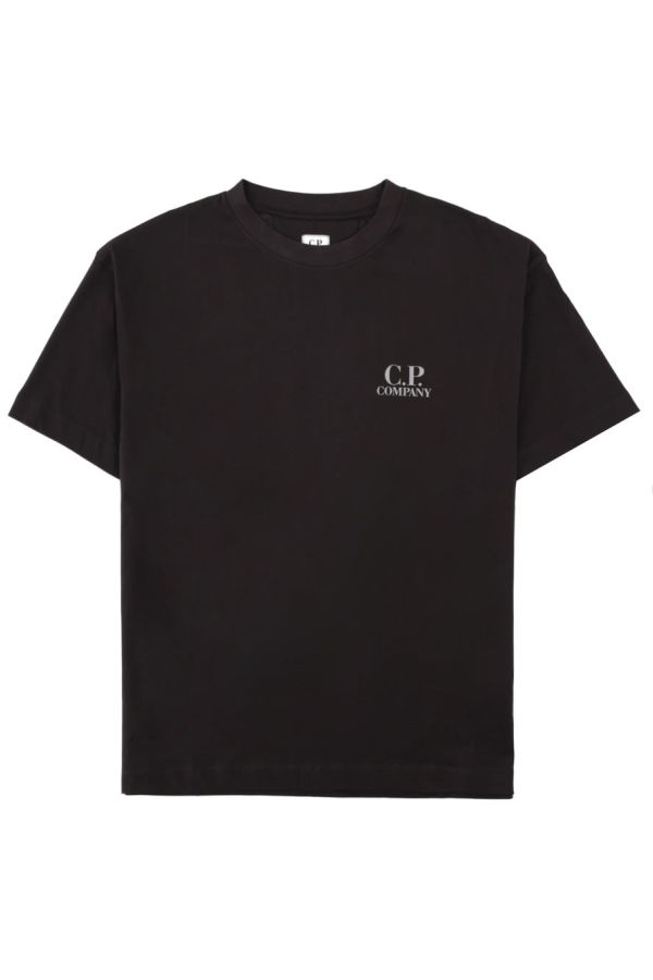C.P. Company T-Shirt With Logo - Black