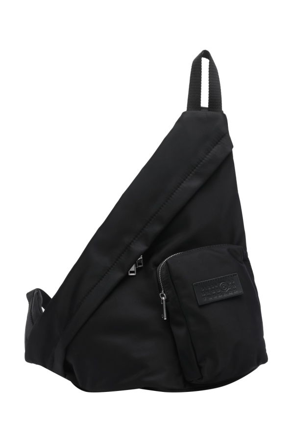 MM6 Maison Margiela Logo Backpack - Black
