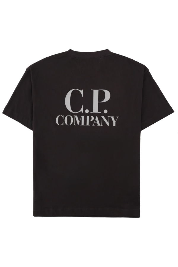 C.P. Company T-Shirt With Logo - Black