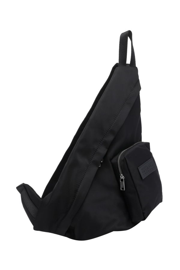 MM6 Maison Margiela Logo Backpack - Black