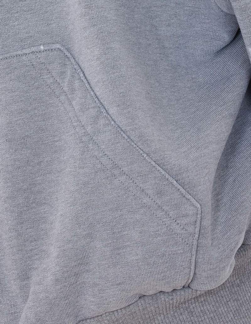 MM6 Maison Margiela Zip Up Sweatshirt - Gray