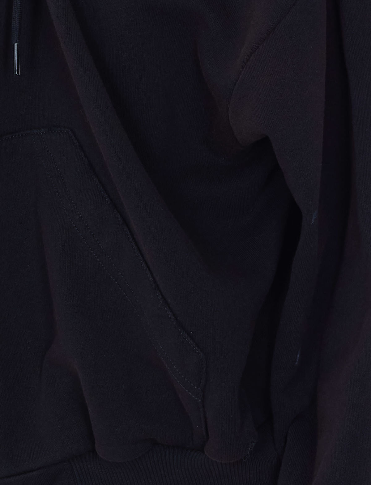 MM6 Maison Margiela Zip Up Sweatshirt - Black - Image 3 of 4
