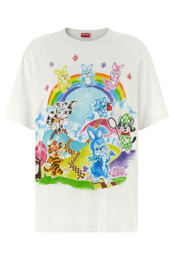 Kenzo KENZO Cartoon T-Shirt - White