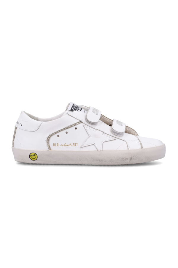 KIDS Golden Goose Old School Sneakers - White/Platinum