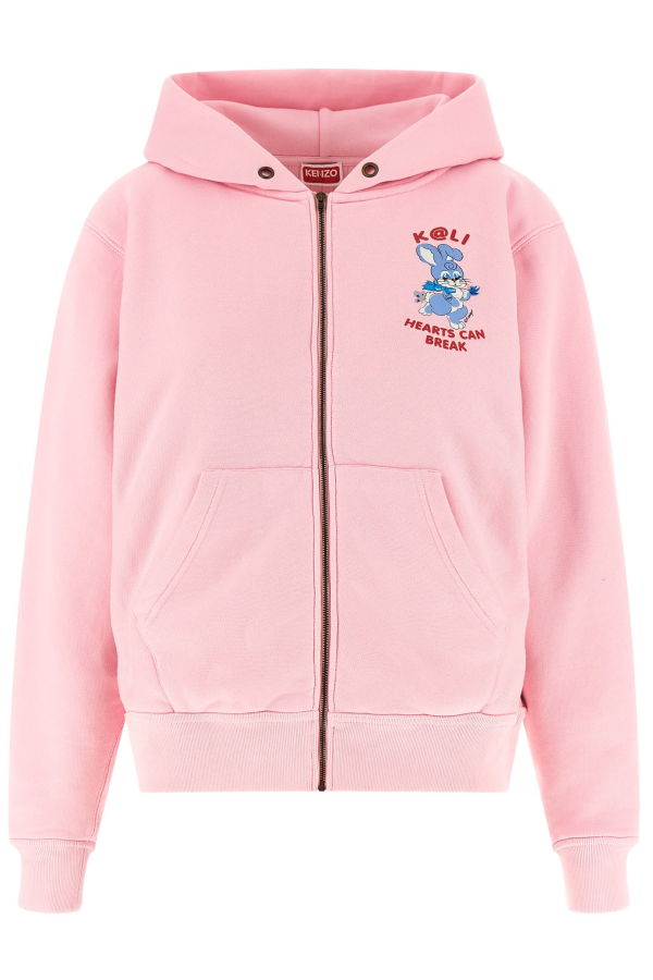 Kenzo Cartoon Hoodie - Pink