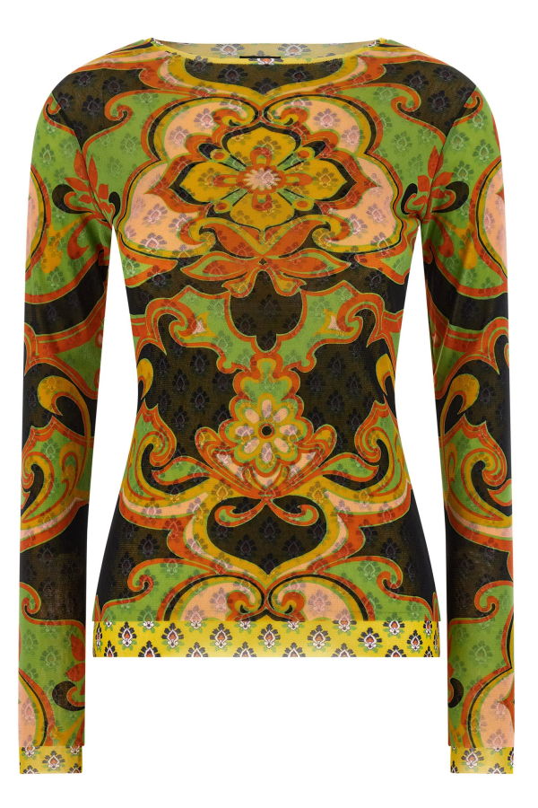 Etro Double-layer Mesh Sweater