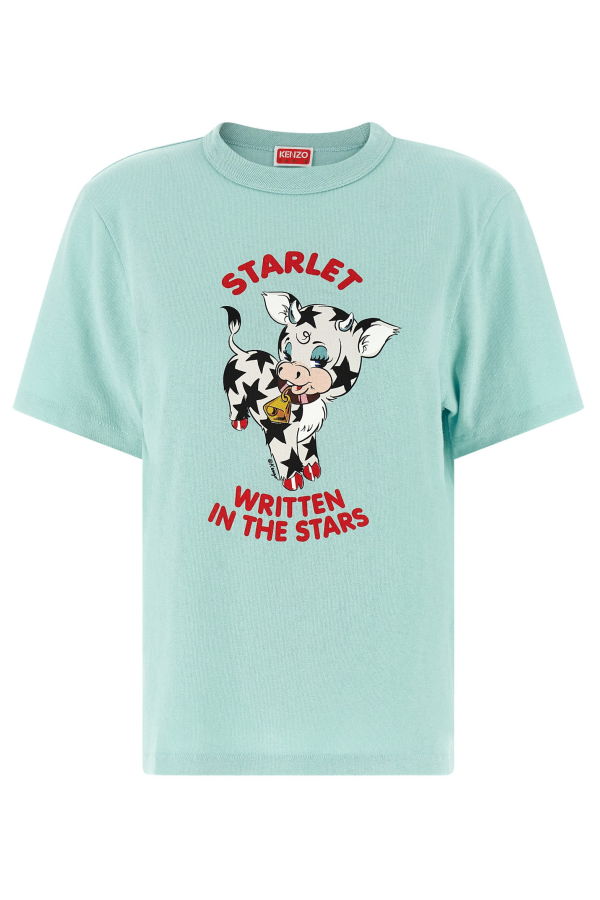 Kenzo Cartoon T-Shirt - Light Blue