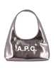 A.P.C. Baby Ninon Shoulder Bag - Silver - Thumbnail 1