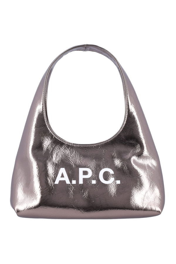 A.P.C. Baby Ninon Shoulder Bag - Silver