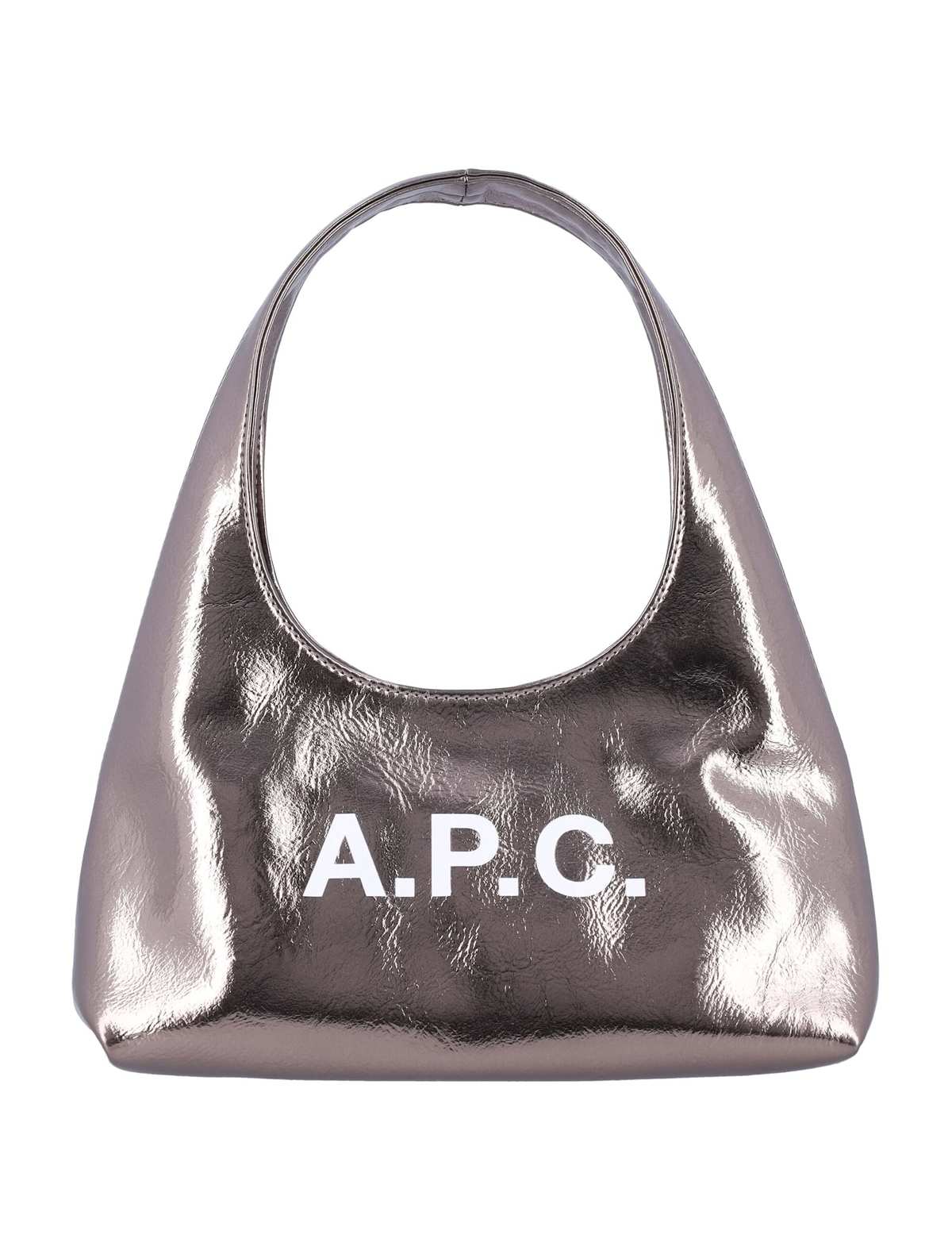 A.P.C. Baby Ninon Shoulder Bag - Silver - Image 1 of 4