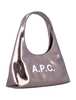 A.P.C. Baby Ninon Shoulder Bag - Silver - Thumbnail 2