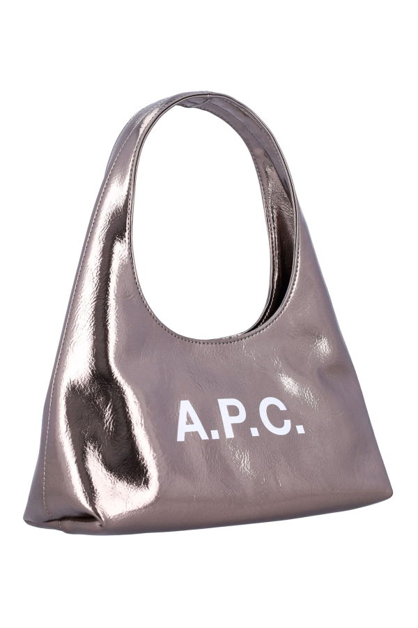 A.P.C. Baby Ninon Shoulder Bag - Silver