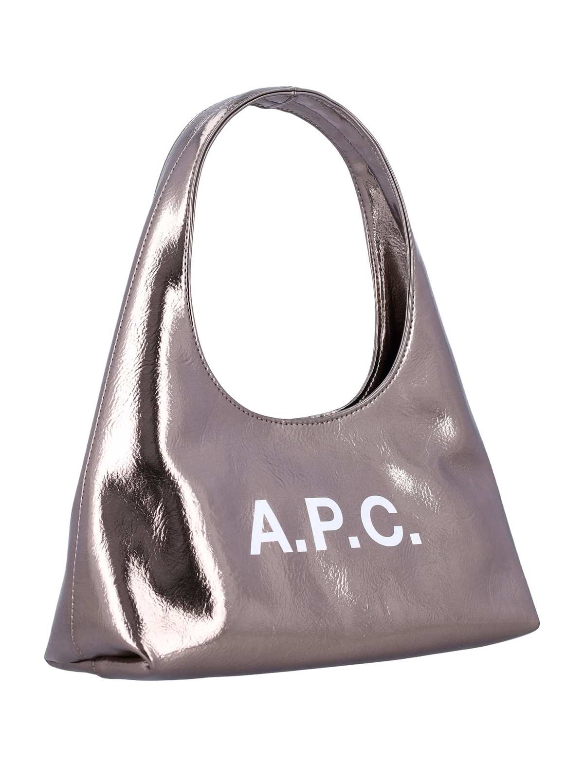A.P.C. Baby Ninon Shoulder Bag - Silver - Image 2 of 4