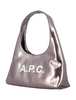 A.P.C. Baby Ninon Shoulder Bag - Silver - Thumbnail 3
