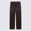 Marni Cocoa Cotton Pants - Brown - Thumbnail 2