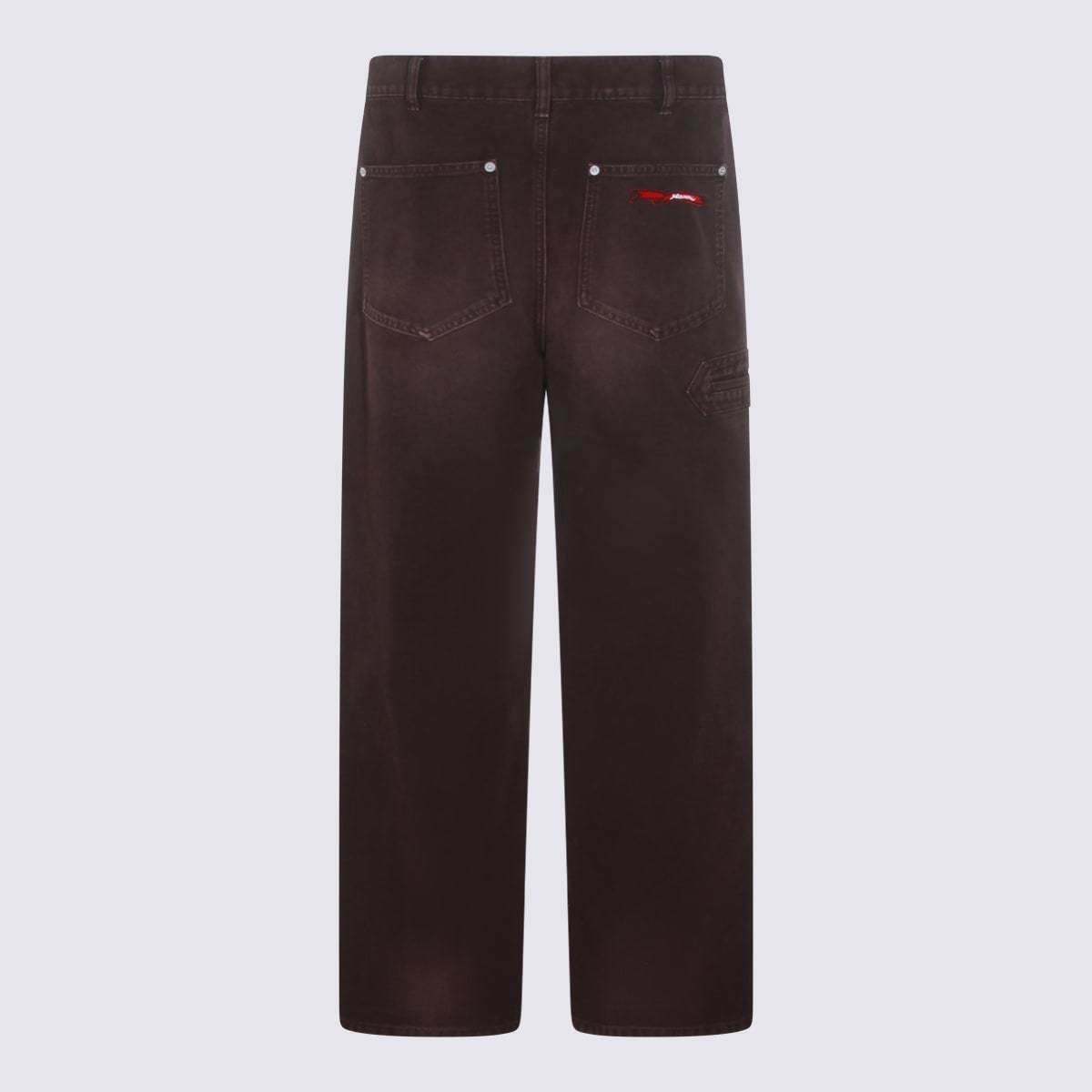 Marni Cocoa Cotton Pants - Brown - Image 2 of 4