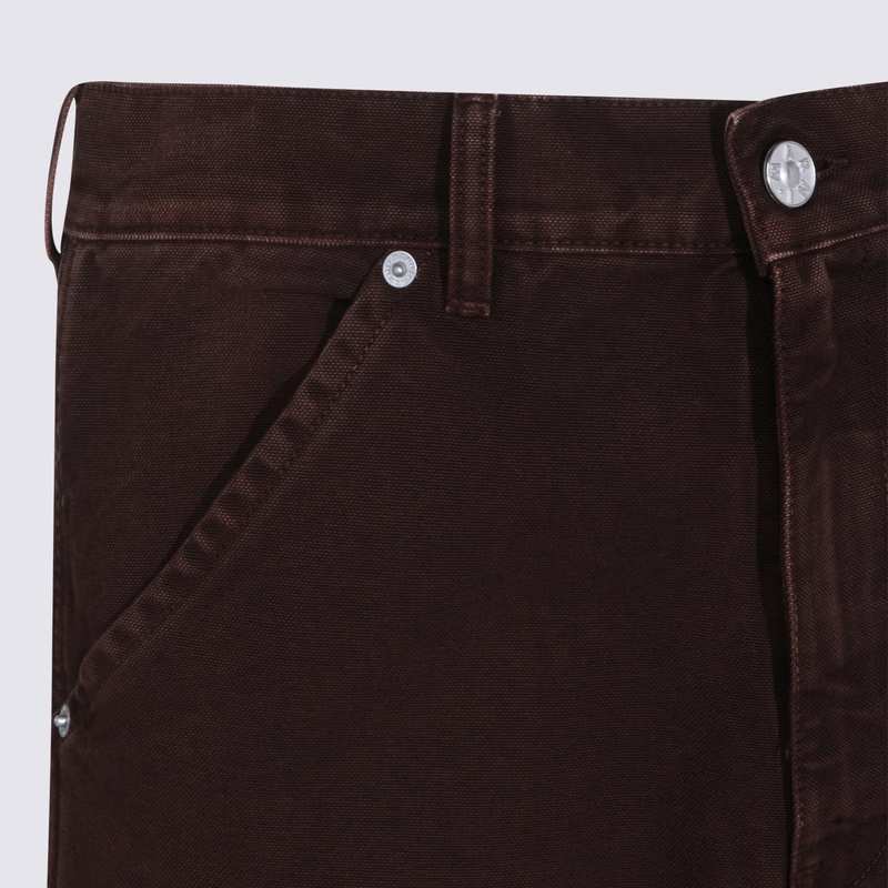 Marni Cocoa Cotton Pants - Brown
