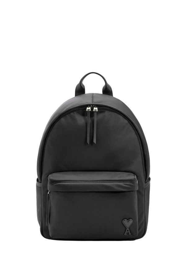 Ami Alexandre Mattiussi Ami Bags Backpack - Black