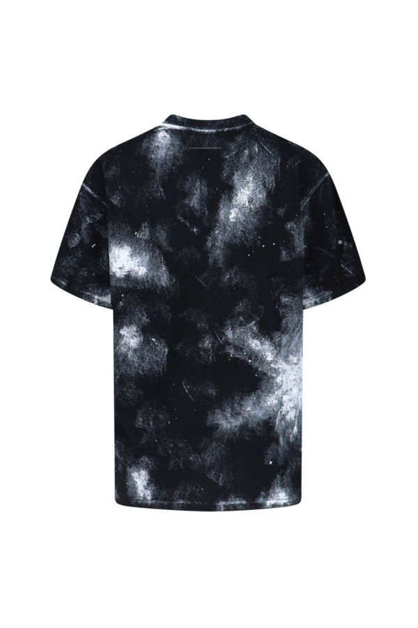 MM6 Maison Margiela Numeric Tie-Dye T-Shirt - Black