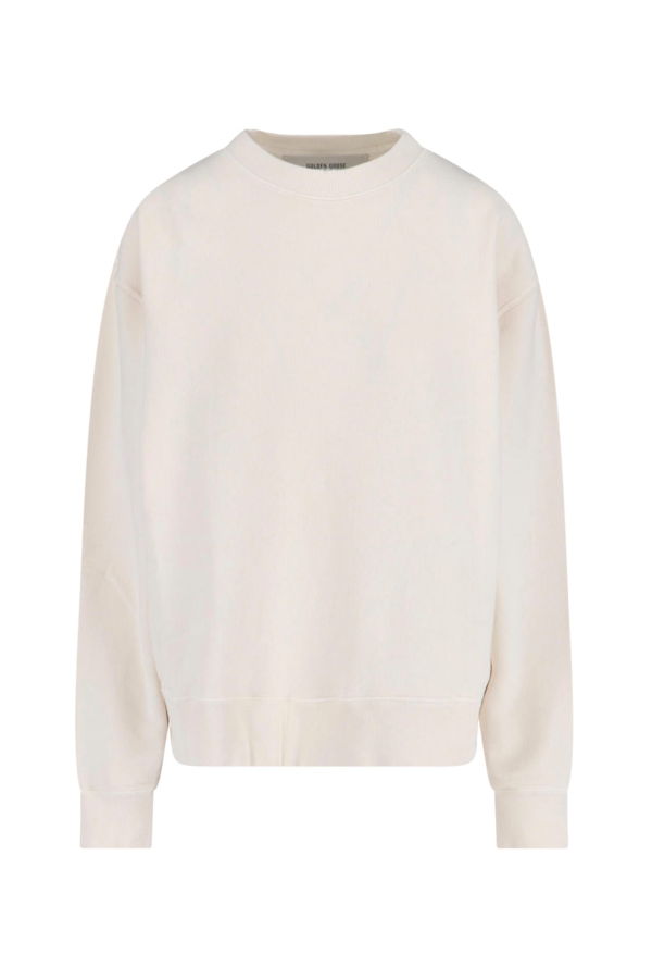 Golden Goose Logo Sweatshirt - White
