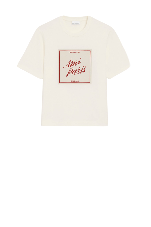 Ami Alexandre Mattiussi Ami T-Shirt - Blanc Creme