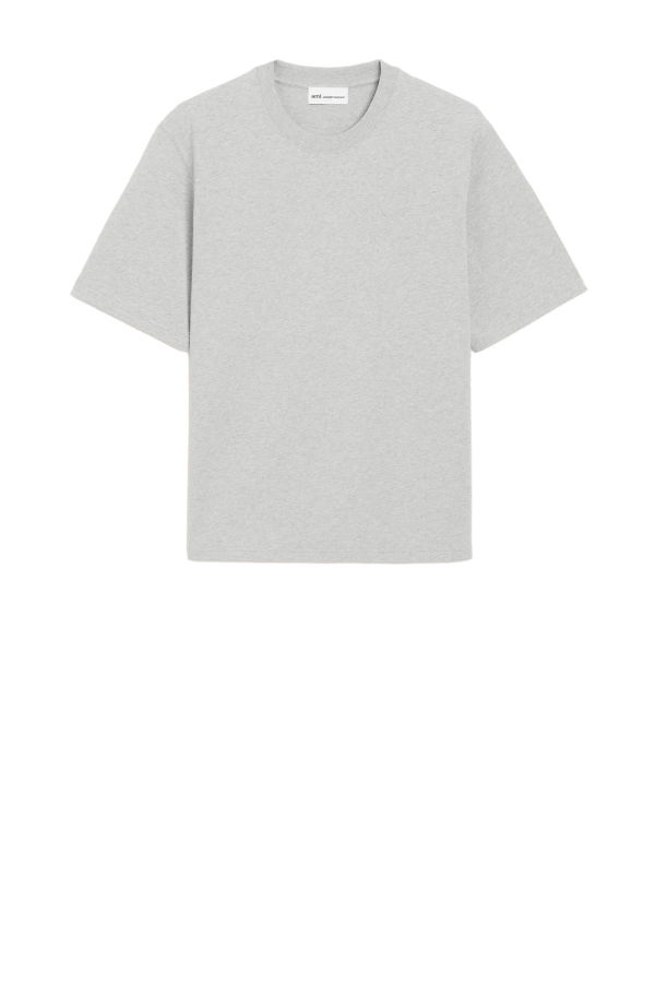 Ami Alexandre Mattiussi Ami Tee - Gris Cendre Chine
