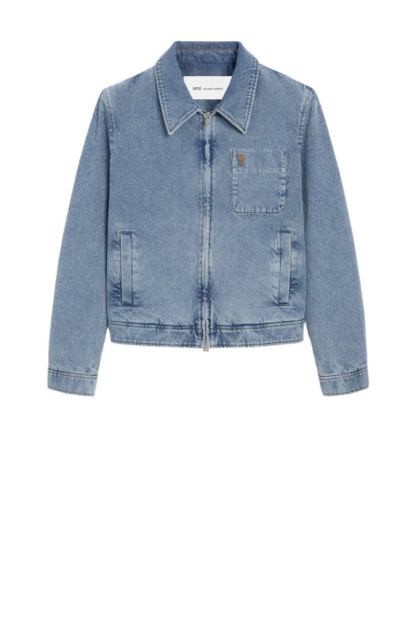 Ami Alexandre Mattiussi Ami Shirt - Bleu Used