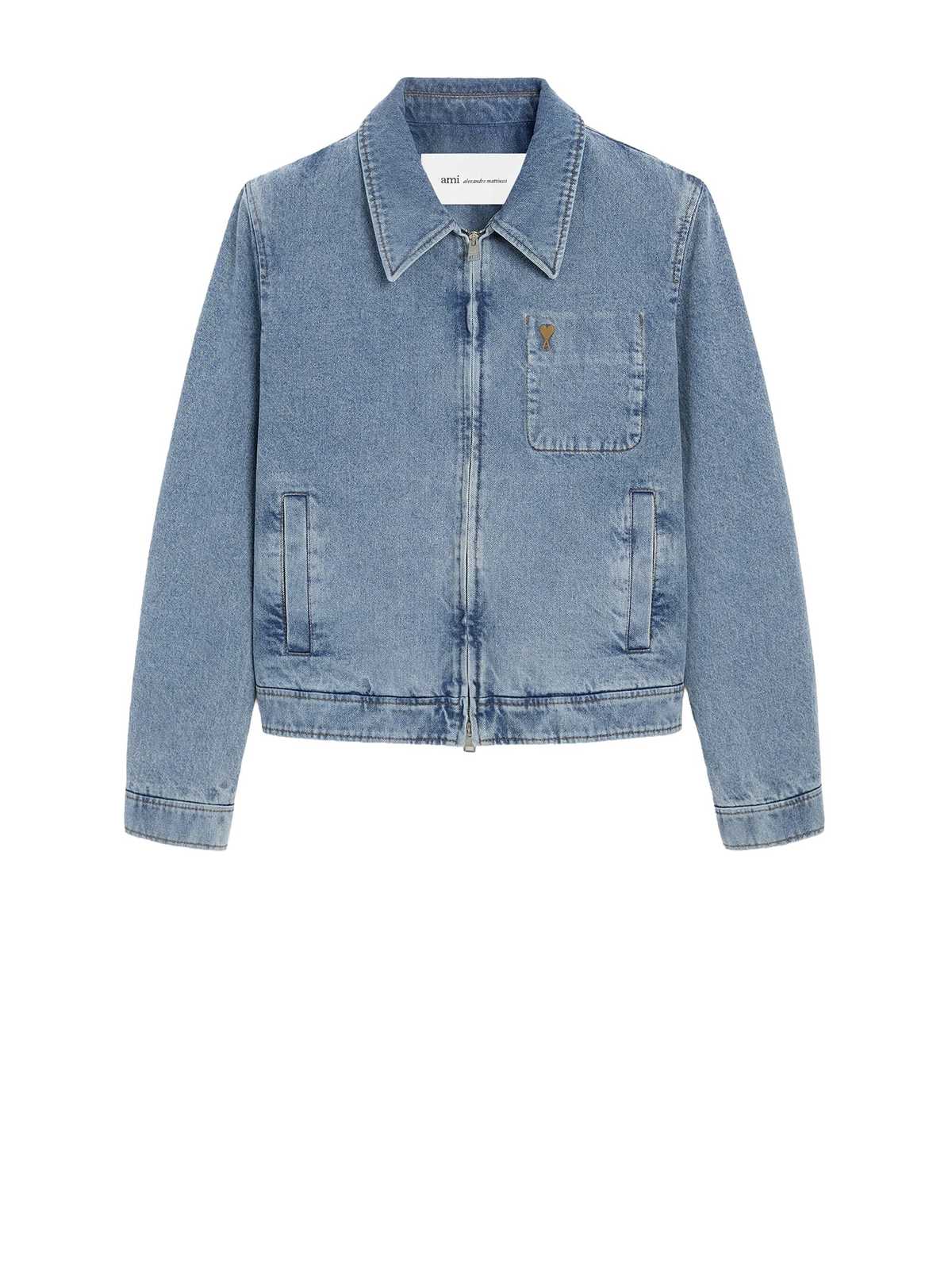 Ami Alexandre Mattiussi Ami Shirt - Bleu Used - Image 1 of 1