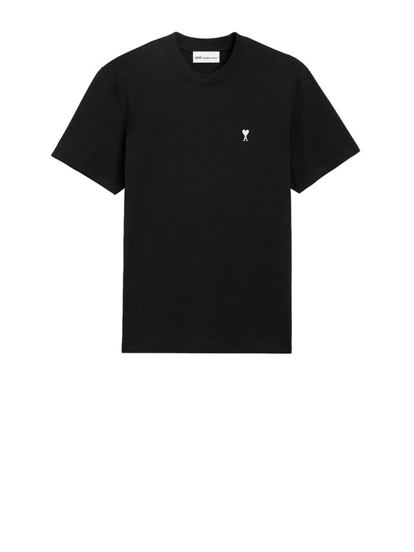 Ami Alexandre Mattiussi Ami T-Shirt - Noir Blanc Creme