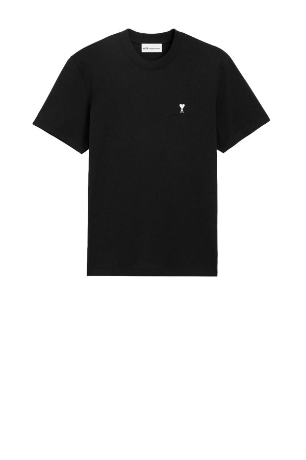 Ami Alexandre Mattiussi Ami T-Shirt - Noir Blanc Creme