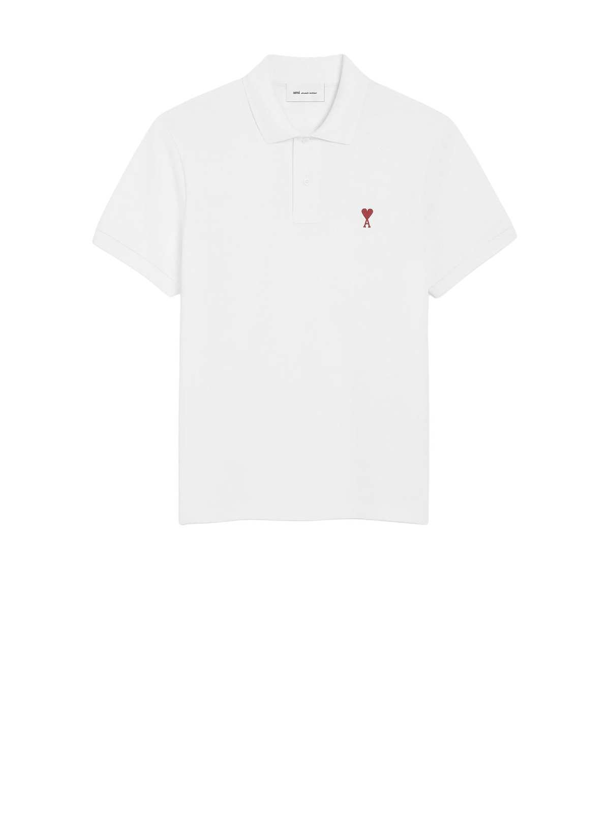 Ami Alexandre Mattiussi Ami T-Shirts And Polos Polo Shirt - White - Image 1 of 1